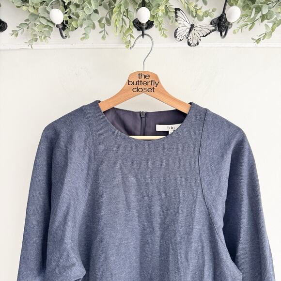 Tibi Calvary Twill Dolman Sleeve Mini Dress Size 4 JE - Picture 2 of 7